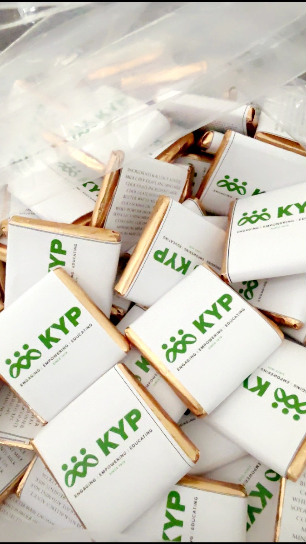 Personalised Chocolate Squares