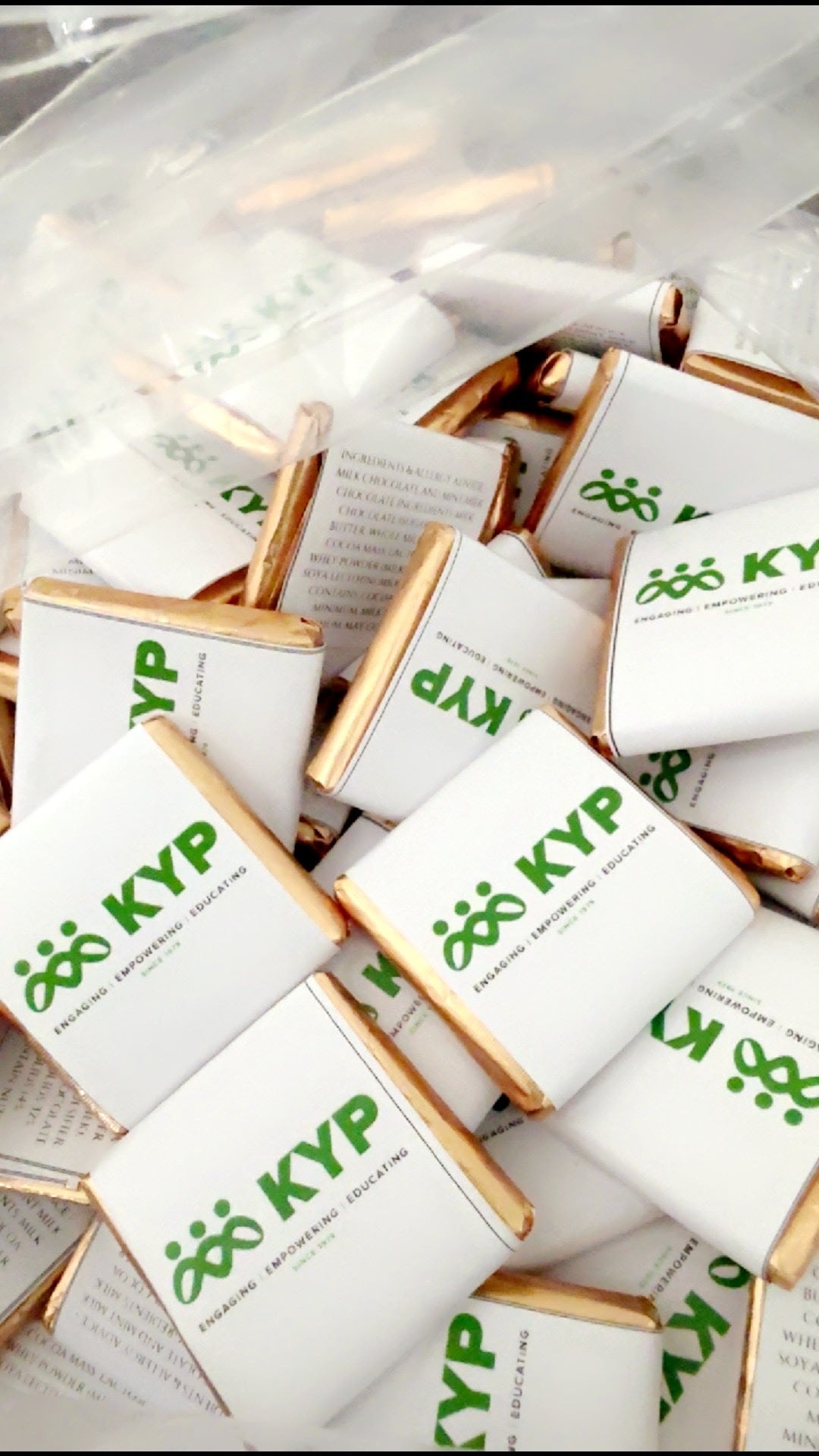 Personalised Chocolate Squares