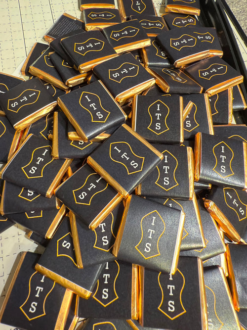 Personalised Chocolate Squares
