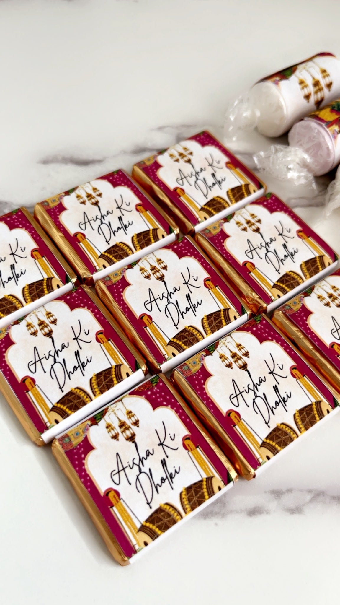 Personalised Chocolate Squares