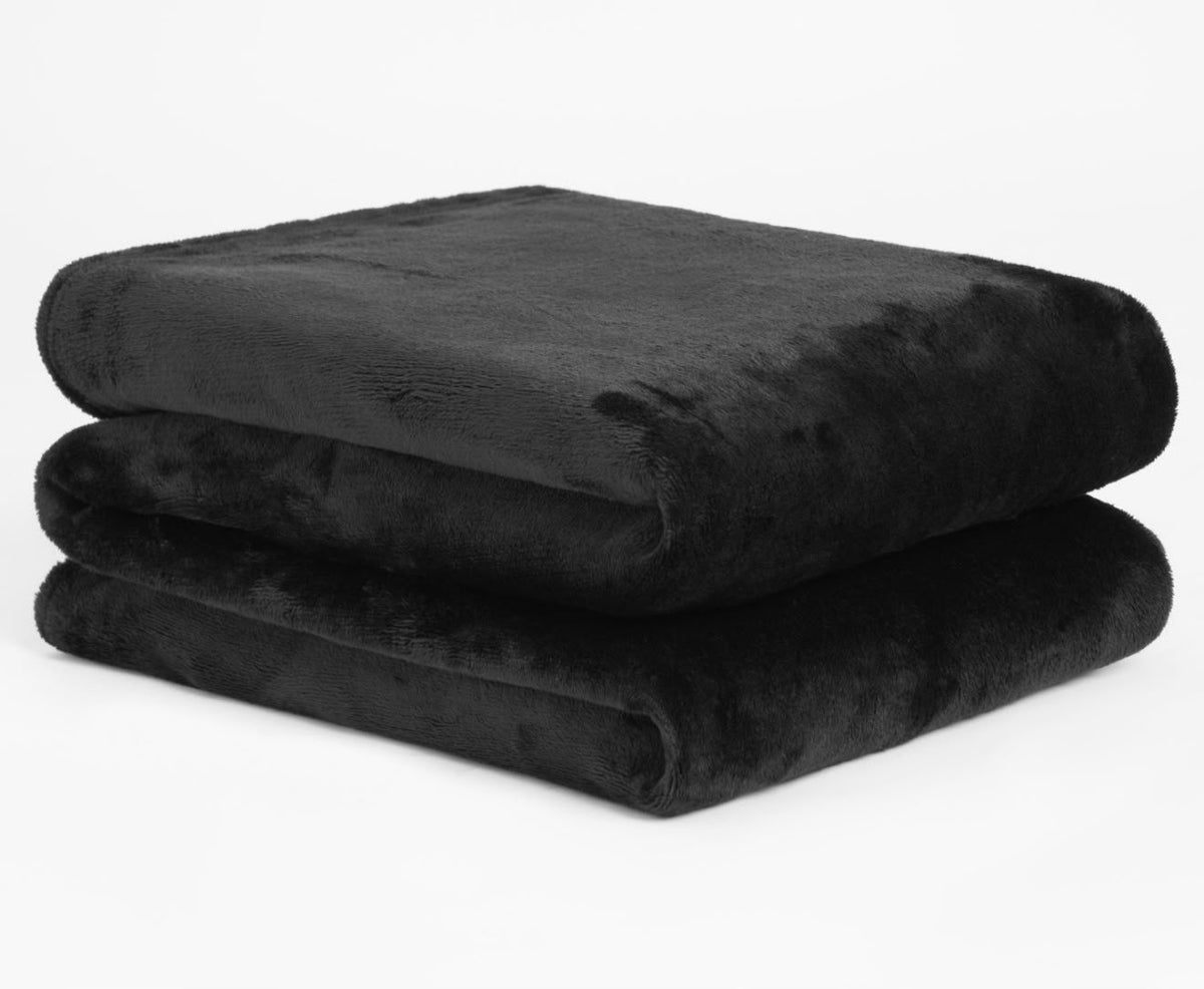 Personalised fleece throw
